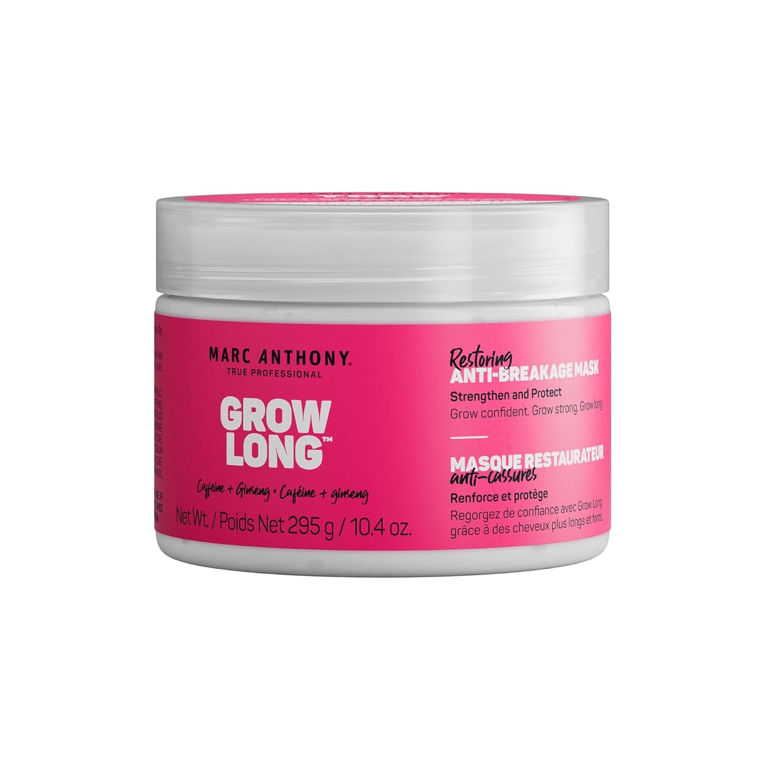 Marc Anthony Deep Conditioning Hair Mask for Dry & Damaged Hair, Grow Long Biotin – Argan Oil, Caffeine & Keratin Anti-Frizz Leave-In Repair Treatment For Split Ends & Breakage