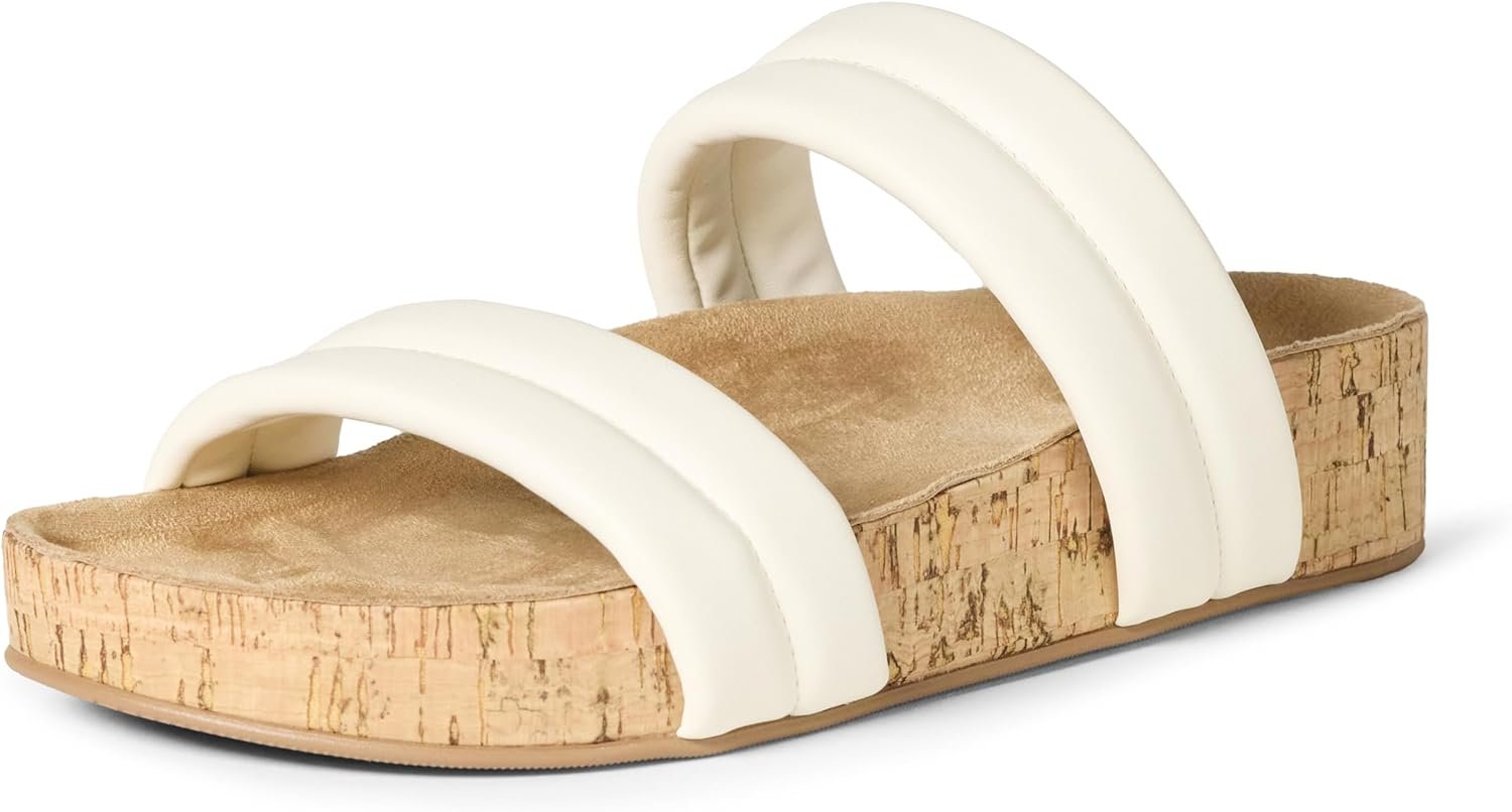 Amazon Essentials womens Slide Cork Sandals