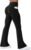Womens Yoga Pants with Pockets High Waisted Flare Leggings Bell Bottom Yoga Dress Pants Seamless Bootcut Pants
