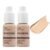 2 Pack PHOERA Foundation, Flawless Soft Matte 24HR Oil Control Full Coverage Foundation Makeup for Women.102 Nude-30ml