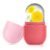 Ice Roller for Face and Eye, Ice Face Roller, Aesthetic Skin Care Tools Gifts for Women Cute Preppy Stuff,Silicone Ice Mold for Beauty(Pink)