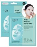 DERMAL Seoul Face PDRN Hydrogel Melting Mask (4 Pack) – 5% Salmon DNA Overnight Regeneration Facial Mask – Skin Barrier Repair & Calming Ritual with Cica & Probiotics – K-Beauty