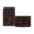 slip Silk Skinny Scrunchies – Dark Brown | Set of 4 Skinny Scrunchies | 100% Mulberry Silk, Anti-Crease, Gentle on Hair, Reduces Breakage | Stylish & Durable, Ideal for All Hair Types
