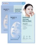 DERMAL Hyaluronic Hydrogel Melting Mask (4 Pack) – Korean Overnight Cooling Gel Face Mask with Ceramide & Nano Hyaluronic Acid – Pore Minimizing & Hydrating Ritual for Glow Skin – K-Skincare