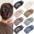 8 Pack Flat Hair Clips for Women – Large Matte Rectangle No-Slip Claw Clips, Strong Hold Square Hair Accessories for Thick & Thin Hair, Lay Flat Design for Work & Daily Styling