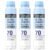 Neutrogena Ultra Sheer Body Mist Sunscreen Spray, Broad Spectrum SPF 70, Lightweight Spray Sunscreen, Non-Greasy & Water Resistant, Oil-Free & Non-Comedogenic UVA/UVB, 5 oz, Pack of 3