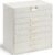 Vlando 6 Layer Large Jewelry Box – Jewelry Holder Organizer, Jewelry Box Organizer for Drawer Necklace Ring Bracelet and Watch, Birthday Gift for Loved Ones – Beige