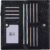Slim Wallet for Women, RFID Blocking Credit Card Holder, Ladies Bifold Wallet with Zipper, Black