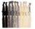Kenz Laurenz Hair Ties Ponytail Holders – 20 Pack – Black Ombre No Crease Ouchless Elastic Styling Accessories Pony Tail Holder Ribbon Bands